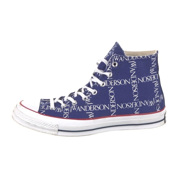 JW Anderson converse blue chuck 70 Navy Logo High-Tops size 10.5 men 12.5 women. - Picture 2 of 13